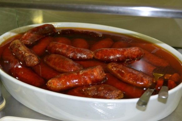 Chorizo a la plancha